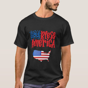 Camiseta Dios bendiga a Estados Unidos