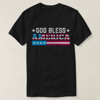 Camiseta Dios bendiga a Estados Unidos
