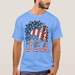 Camiseta Dios bendiga a Estados Unidos, bandera estadounide