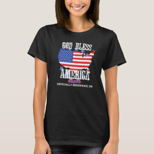 Camiseta Dios bendiga a Estados Unidos, especialmente a Bro