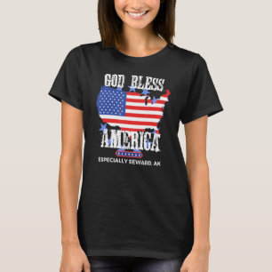 Camiseta Dios bendiga a Estados Unidos especialmente a Sewa