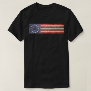 Camiseta Dios bendiga a Estados Unidos la bandera Betsy Ros