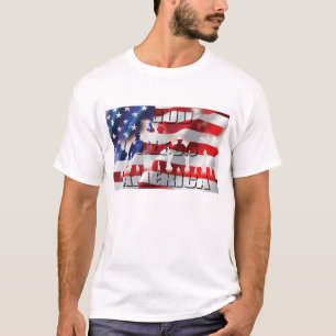Camiseta Dios bendiga a Estados Unidos Patriótico