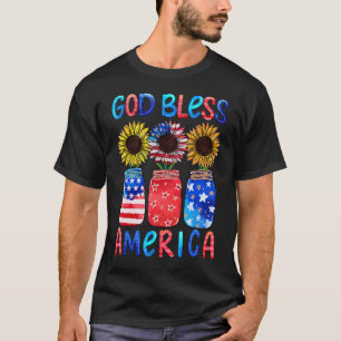 Camiseta Dios Bendiga A Estados Unidos Por Las Mujeres Patr