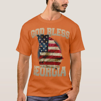 Camiseta Dios bendiga a Georgia regalo Orgulloso fuerte dis