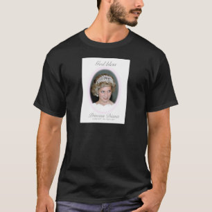 Camiseta Dios bendiga a la princesa Diana recuerdo