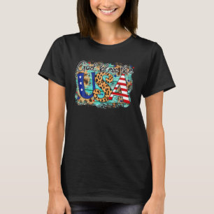 Camiseta Dios Bendiga A Las Estrellas De Ee.Uu.