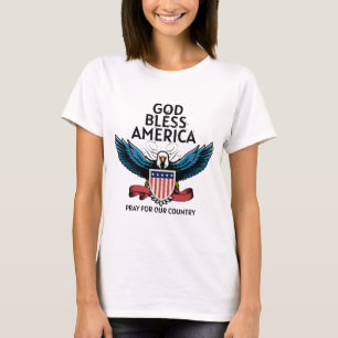 Camiseta Dios bendiga a las mujeres estadounidenses