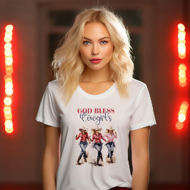 Camiseta Dios Bendiga a las Vaqueras