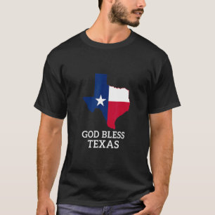 Camiseta Dios bendiga a Texas Ohio para hombres y mujeres