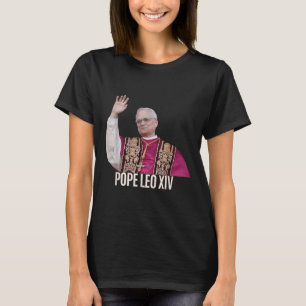 Camiseta Dios bendiga al Papa León Xiv 26º Papa