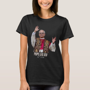 Camiseta Dios bendiga al Papa León Xiv 26º Papa