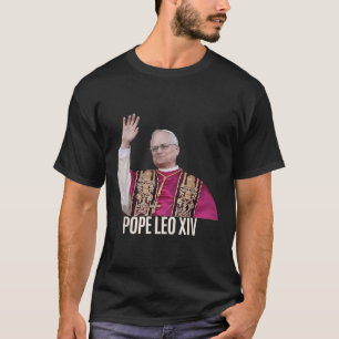 Camiseta Dios bendiga al Papa León Xiv 26º Papa