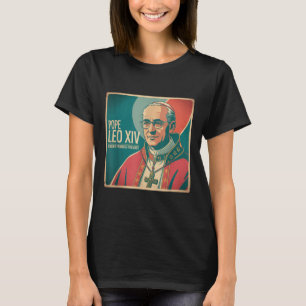 Camiseta Dios bendiga al Papa León Xiv Papa León Xiv