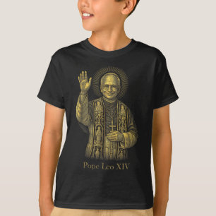 Camiseta Dios bendiga al Papa León Xiv Papa León Xiv