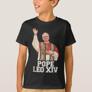Camiseta Dios bendiga al Papa León Xiv Papa León Xiv