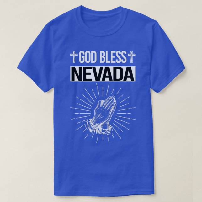 Camiseta Dios bendiga Nevada (Diseño del anverso)