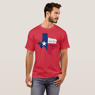 Camiseta Dios bendiga Texas