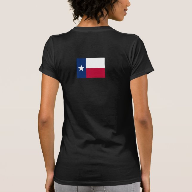 Camiseta Dios bendiga Texas (Reverso)