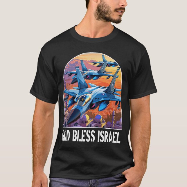 CAMISETA DIOS BLESS ISRAEL (Anverso)