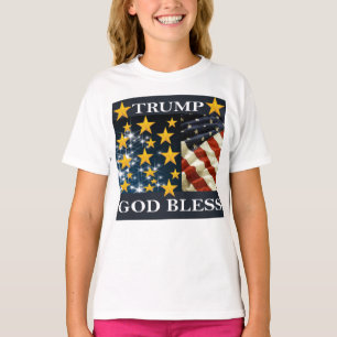 CAMISETA DIOS BLESS TRUMP