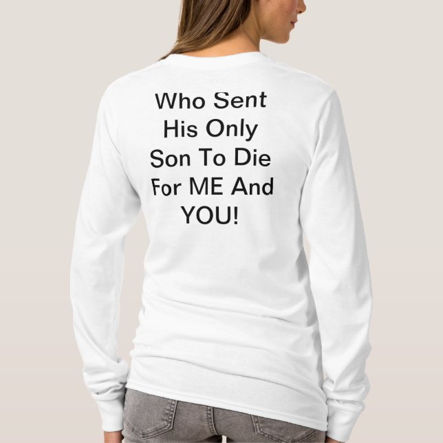 Camiseta Dios cariñoso (Reverso)