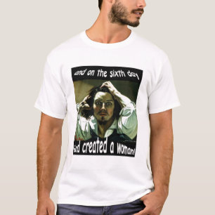 Camiseta Dios creó a una mujer