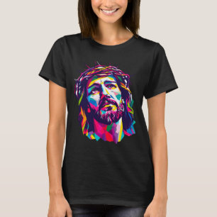 Camiseta Dios cristiano Christus Religioso Cree Bendito F