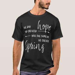 Camiseta Dios cristiano Jesucristo Jardín