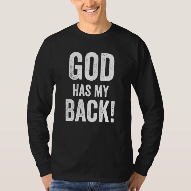 Camiseta Dios Cristiano Y Jesús (Anverso)