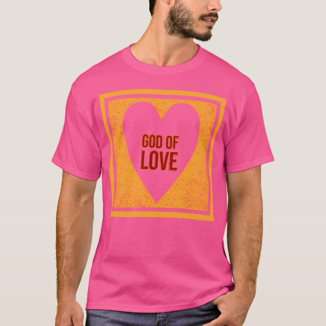 Camiseta Dios de amor (Anverso)