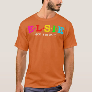 Camiseta Dios de Elsie es mi juramento 1