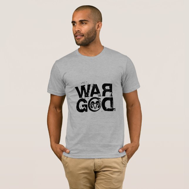 Camiseta Dios de guerra (Anverso completo)