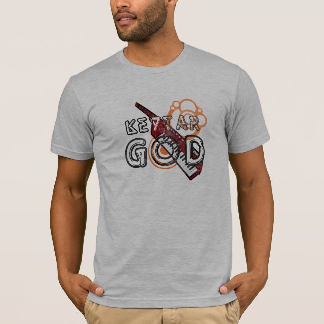 Camiseta Dios de Keytar (Anverso)