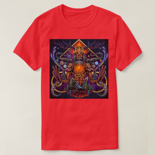 Camiseta Dios de la alquimia (Diseño del anverso)