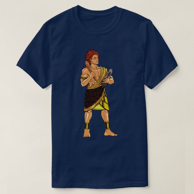 Camiseta Dios de la mitología celta Ogma (Diseño del anverso)