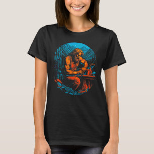 Camiseta Dios de la mitología griega del fuego Hefesto