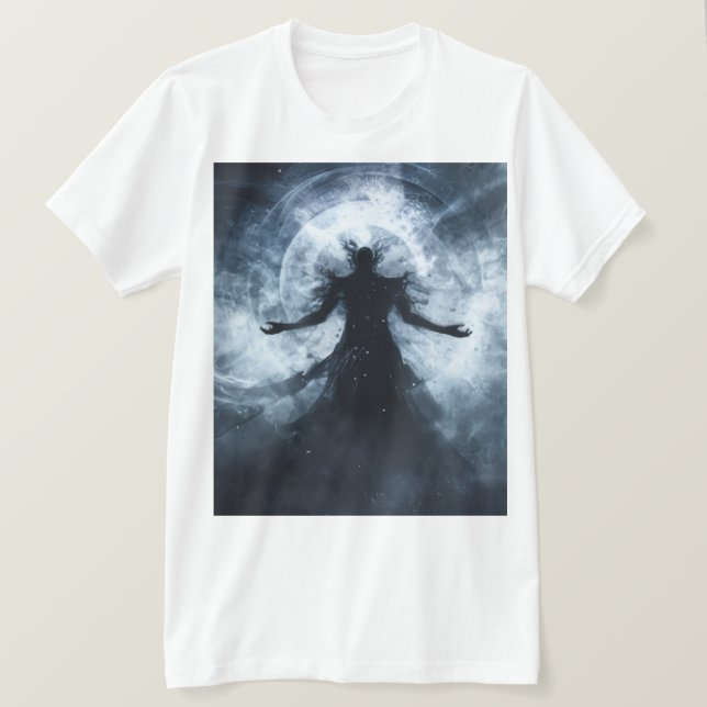 Camiseta Dios de la oscuridad  (Anverso del diseño)