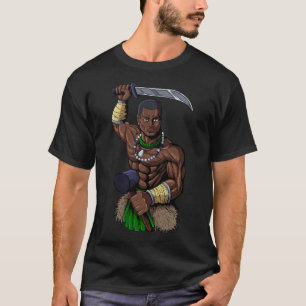 Camiseta Dios de la religión yoruba Ogun