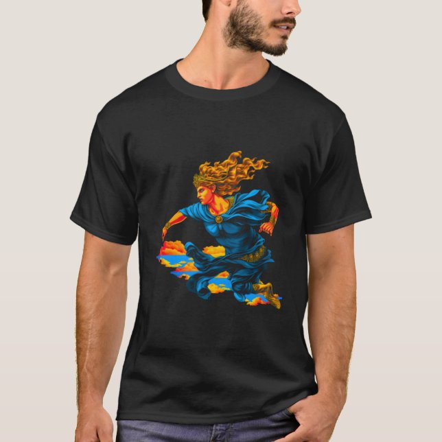 Camiseta Dios de la velocidad (Anverso)