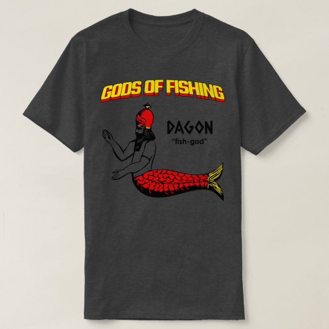 Camiseta Dios de los peces de Dagon 1 (Diseño del anverso)
