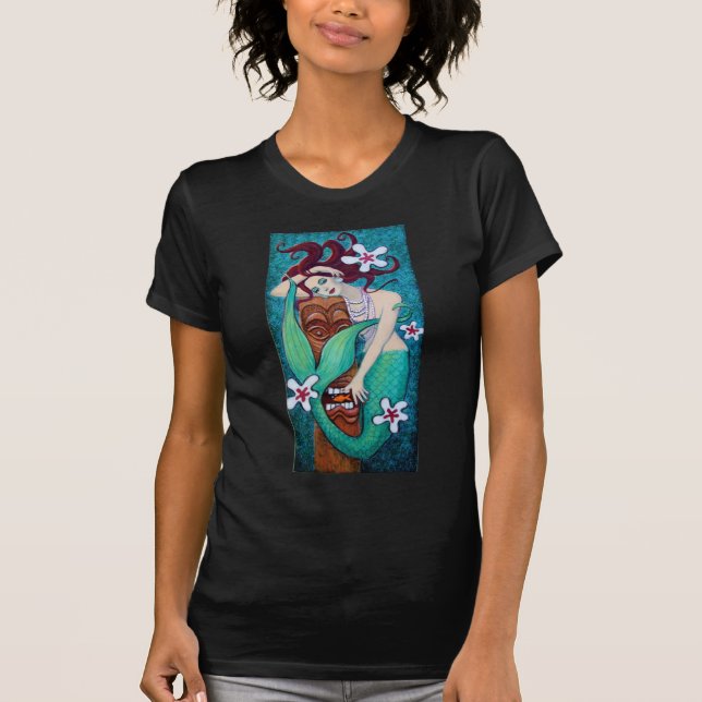 Camiseta Dios de Tiki de Mermiad (Anverso)