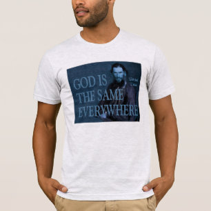 Camiseta Dios de Tolstoy