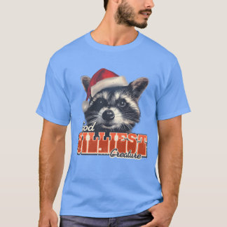 Camiseta Dios del bootleg de mapache de los 90 Criatura más