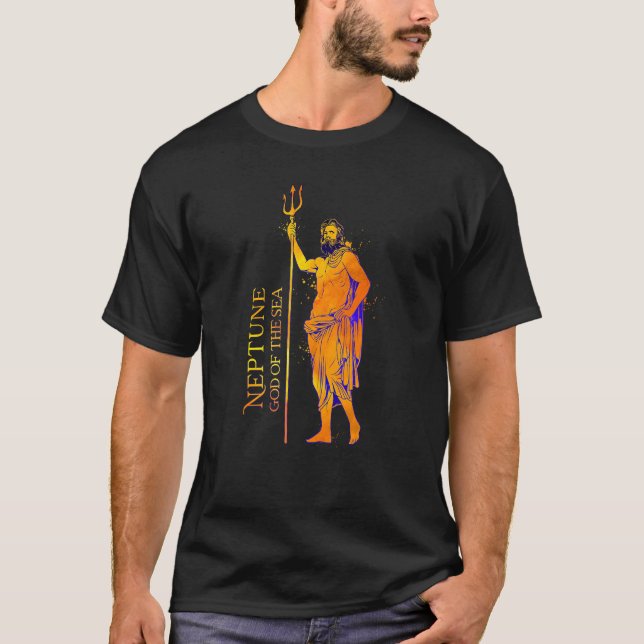 Camiseta Dios del Mar Neptuno (Anverso)