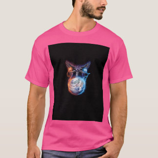 Camiseta dios del martillo gemelo Graphic T