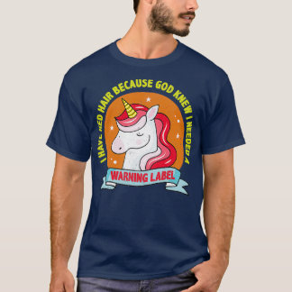 Camiseta dios del pelo rojo t