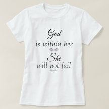 Dios Dentro De Ella, No Fracasará El Salmo