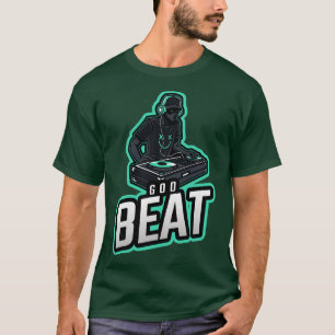 Camiseta Dios derrota a la música electrónica Techno