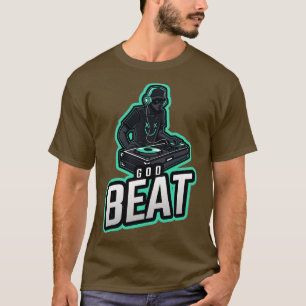 Camiseta Dios derrota a la música electrónica Techno